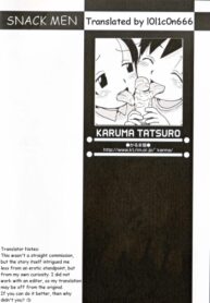 Cover karuma tatsuro – snack men