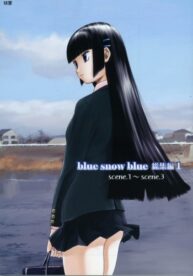 Cover blue snow blue collection