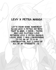 Cover Levi Ã— Petra Manga