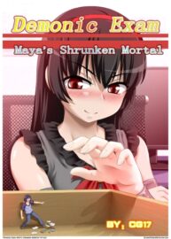 Cover Demonic exam 1 Maya’s Shrunken Mortal