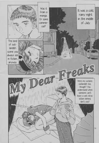 Cover My Dear Freaks + Epilogue