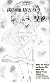 Cover Boku No Negai ga Kanau [My Wish Has come True, rewrite