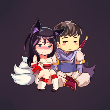 Cover Ahri x Garen