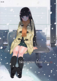 Cover blue snow blue scene.21