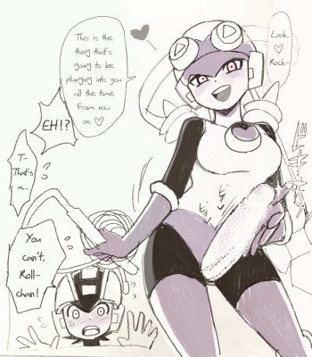 Cover Exe Futanari Dark Roll chan x Rockman