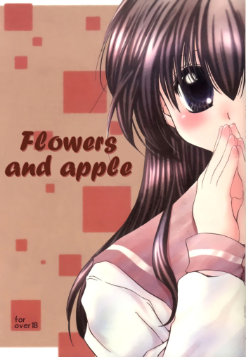 Cover Hana To Ringo | Flowers and apple