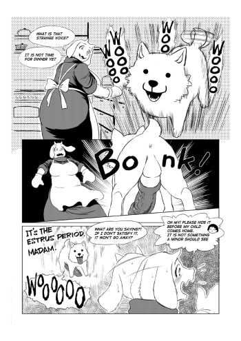 350px x 495px - Undertale Anoying Dog x Toriel - nHentai - Hentai Manga